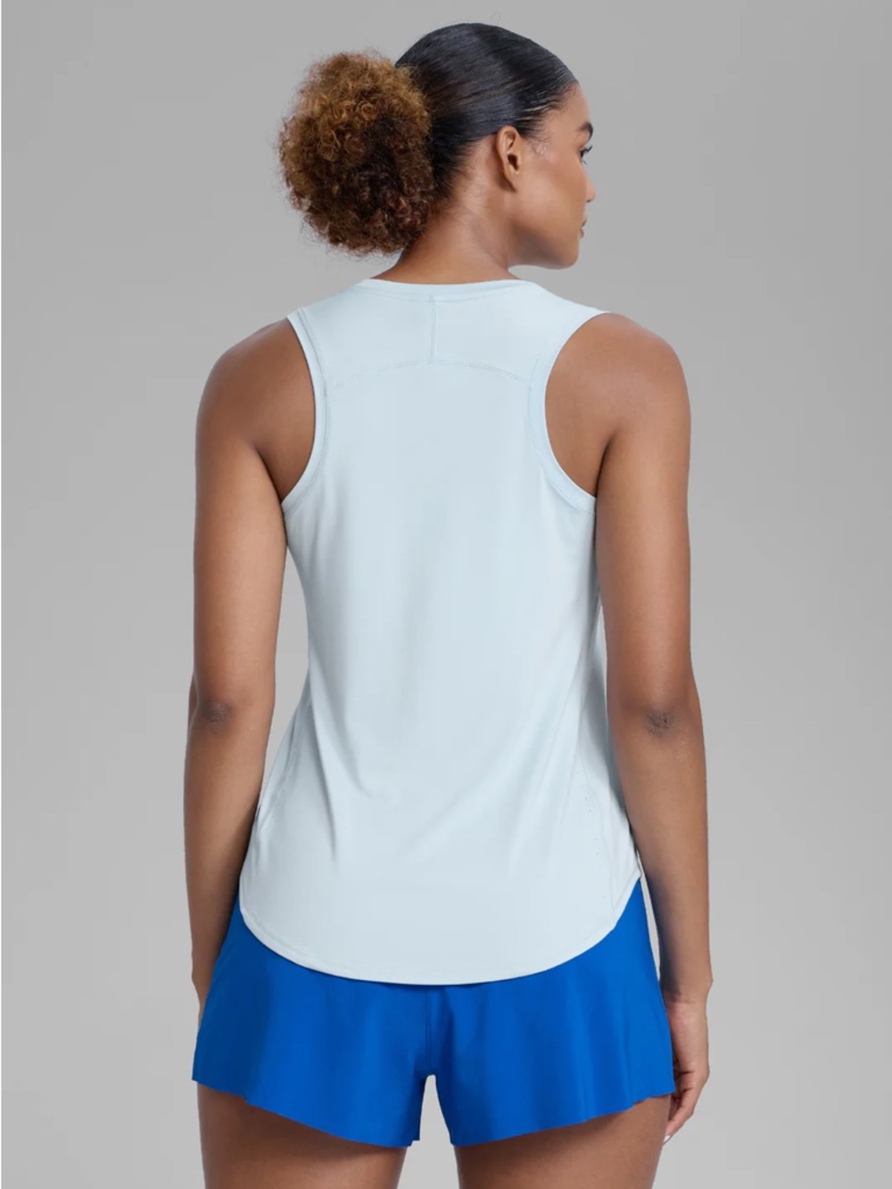 Ultralight Hip Length Racerback Tank - Picture 2 of 7